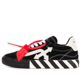 Off-White Arrow Vulcanized Low «Black White»