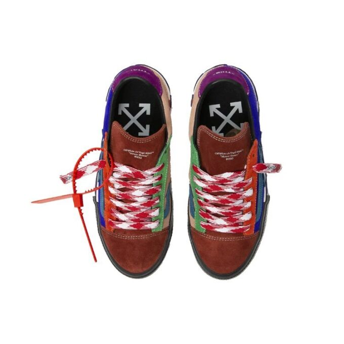 Off-White Arrow Vulcanized Low «Multi-Color Blue»