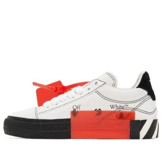 Off-White Arrow Vulcanized Low «White Black»