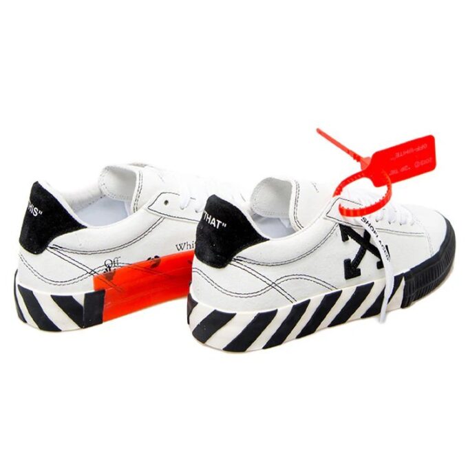 Off-White Arrow Vulcanized Low «White Black»