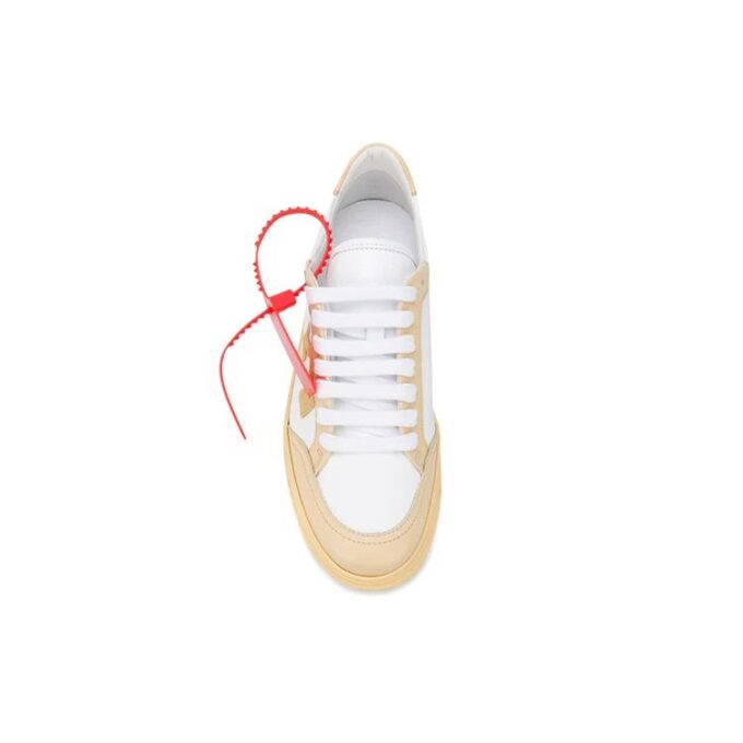 Off-White Arrows 2.0 lave fritidssneakers Hvit/Gul