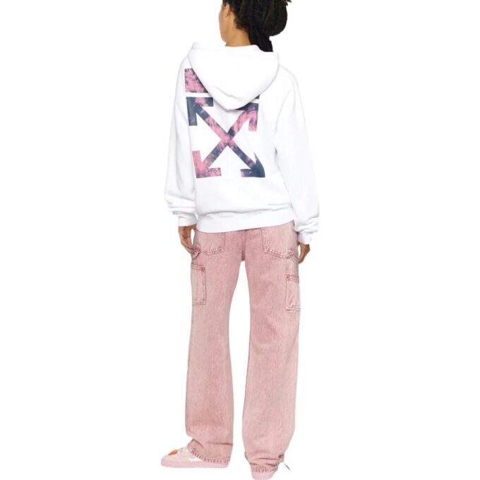 Off-White Arrows bomullshettegenser «White»