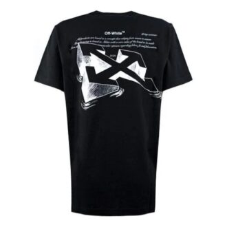 Off-White Arrows Sketch-trykt kortærmet Shorts