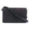 Off-White Arrows svart messenger-veske