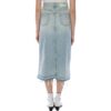 Off-White asymmetrisk Denim-skjørt «Blue»