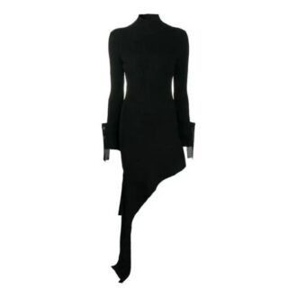 Off-White asymmetrisk kjole «Svart»