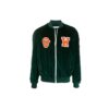 Off-White Aviator-jakke i grønt med logo for menn