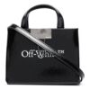 Off-White Baby Box Logo håndveske Mini svart