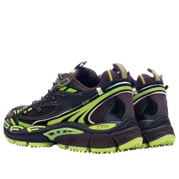 Off-White Be Right Back «Chocolate Brown Green»
