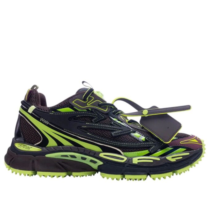 Off-White Be Right Back «Chocolate Brown Green»