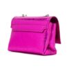 Off-White Binder Clip Metallic Pink skulderveske