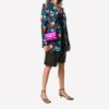 Off-White Binder Clip Metallic Pink skulderveske