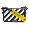 Off-White Binder Clip Stripe Messenger Bag Svart