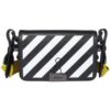 Off-White Binder Clip Stripe Messenger Bag Svart