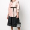 Off-White Binder Clip Stripe Skulderveske Messenger Bag Svart Hvit
