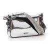 Off-White Binder skinnveske med kryssrem «Silve»