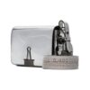 Off-White Binder skinnveske med kryssrem «Silve»
