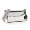 Off-White Binder skinnveske med kryssrem «Silve»