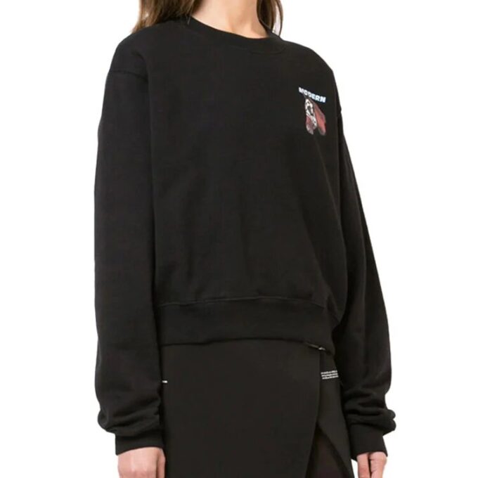 Off-White bomulls-genser med hestelogo