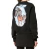 Off-White bomulls-genser med hestelogo