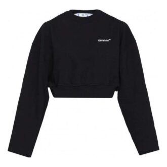 Off-White bomullsgenser «Black»