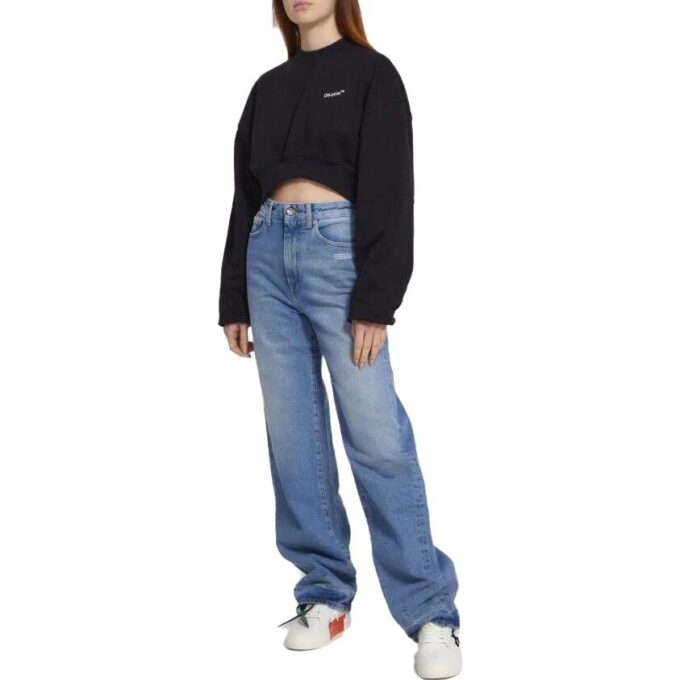 Off-White bomullsgenser «Black»