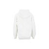 Off-White bomullsgenser med hette, hvit