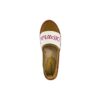 Off-White Bookish Slip-On Espadrilles «Brown White»