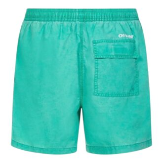 Off-White Bounce Off Sunset badebukser «Green»