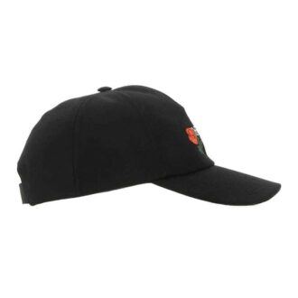 Off-White brodert baseballcap i kanvas «Black»