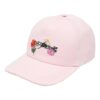 Off-White brodert baseballcap i kanvas «Light Pink»