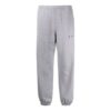 Off-White brodert grå sportsbukser/joggebukser