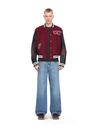 Off-White™ c/o AC Milan Varsity-jakke