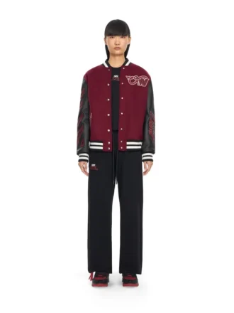 Off-White™ c/o AC Milan Varsity-jakke
