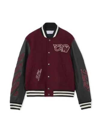 Off-White™ c/o AC Milan Varsity-jakke