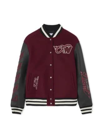Off-White™ c/o AC Milan Varsity-jakke