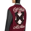 Off-White™ c/o AC Milan Varsity-jakke