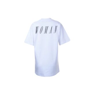 Off-White c/o Virgil Abloh Brushstroke Arrows Tomboy T-skjorte Hvit