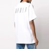 Off-White c/o Virgil Abloh Brushstroke Arrows Tomboy T-skjorte Hvit