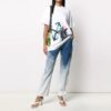 Off-White c/o Virgil Abloh Brushstroke Arrows Tomboy T-skjorte Hvit