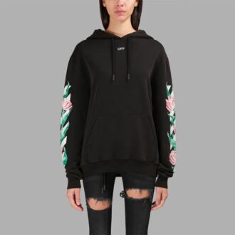 Off-White C O Virgil Abloh Floral «Black»