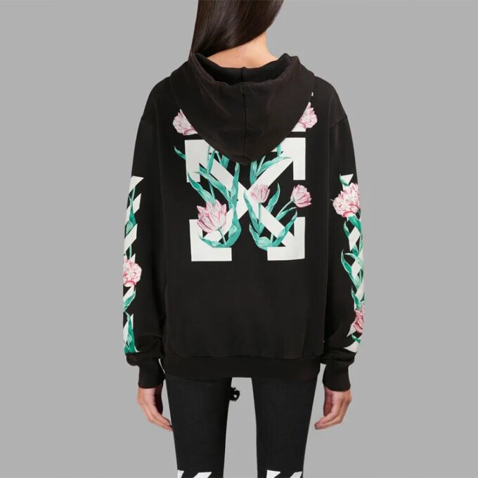 Off-White C O Virgil Abloh Floral «Black»