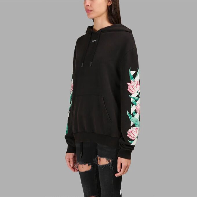 Off-White C O Virgil Abloh Floral «Black»