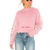 Off-White C O Virgil Abloh FW Cherry Blossom kort bomulls-genser