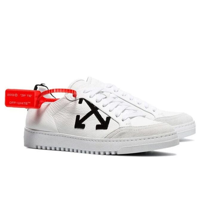 Off-White- Carryover lavt skinnsneakers &laquo;White&raquo;