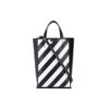 Off-White Deceleration skinnveske i bøtteform, svart
