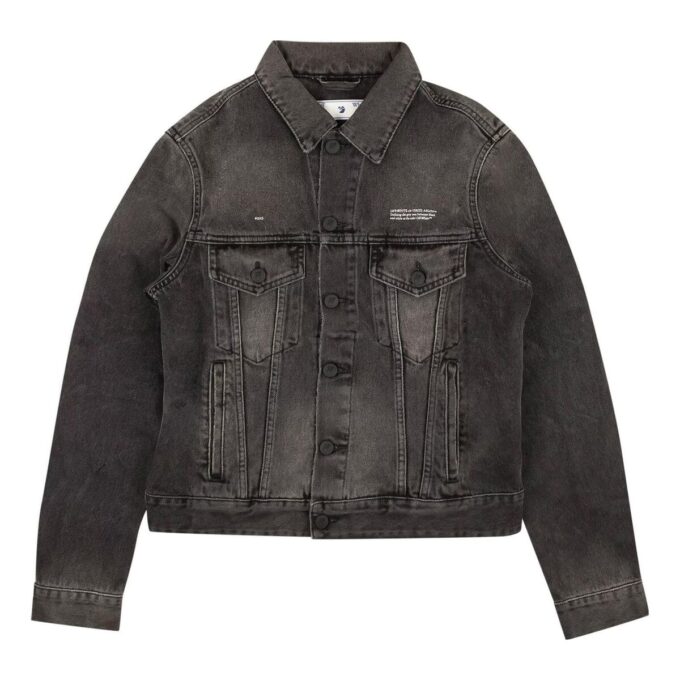 Off-White Denim jakke «Black»