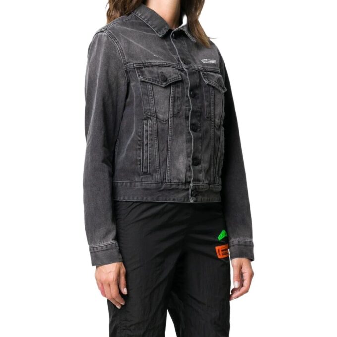 Off-White Denim jakke «Black»