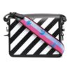 Off-White Diag Flap Bag «Black White»