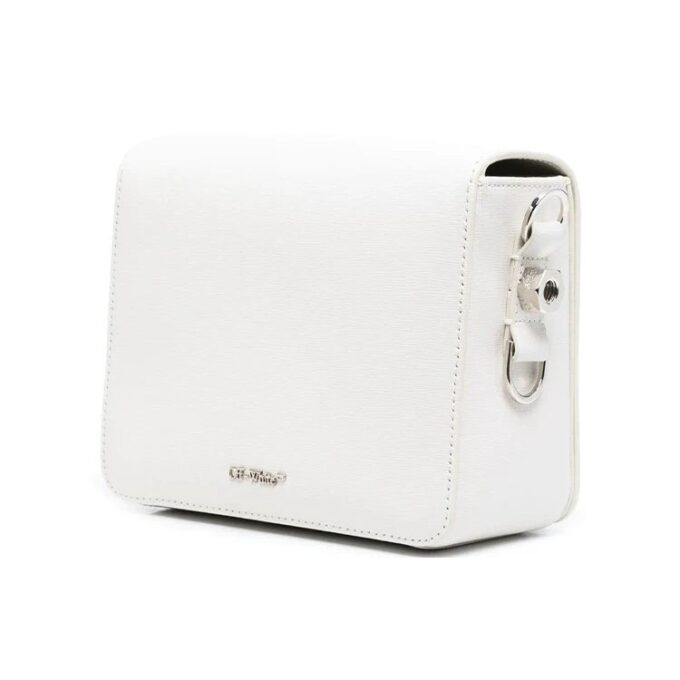 Off-White Diag Logo-plaque skulderveske «White Black»